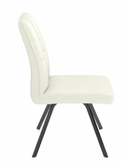 vito Polsterstuhl weiß