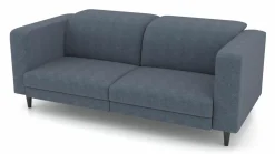 vito Sofa 3-sitzig blau