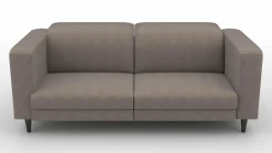 vito Sofa 3-sitzig braun