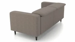 vito Sofa 3-sitzig braun