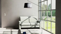 vito Sofa 2,5-sitzig grau