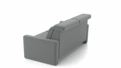 vito Sofa 3-sitzig grau