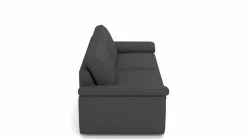 vito Sofa 3-sitzig schwarz