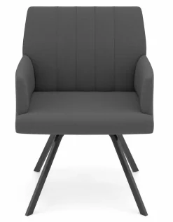 vito Stuhl silberfarben