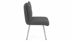 vito Stuhl silberfarben