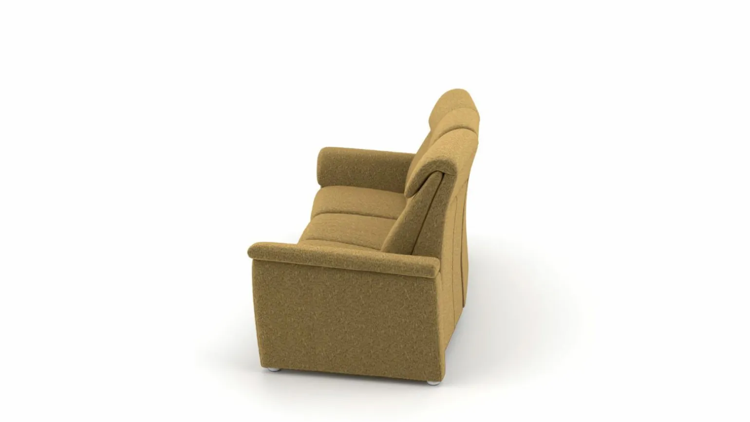 vito Trapezsofa gelb