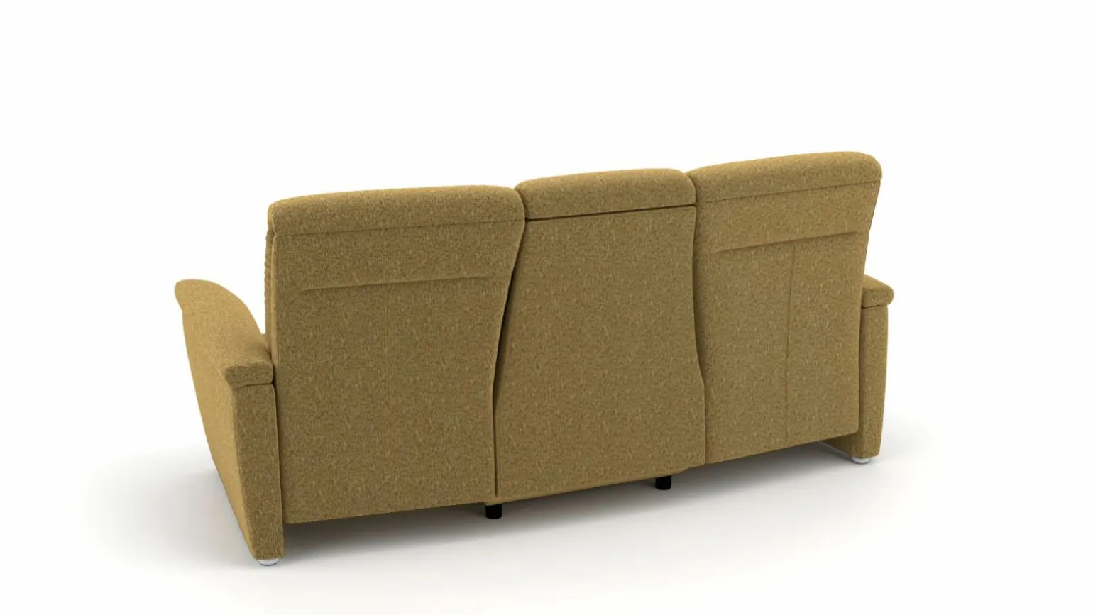 vito Trapezsofa gelb