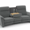 vito Trapezsofa grau