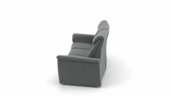 vito Trapezsofa grau