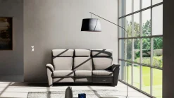 vito Trapezsofa grau