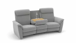 vito Trapezsofa silberfarben