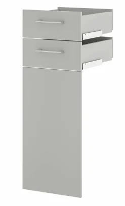 vito Tür/Schubkasten-Set grau