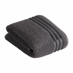 VOSSEN Badetuch Cult de Luxe grau