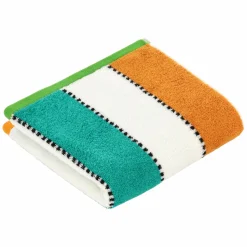 VOSSEN Duschtuch Colour Clash mehrfarbig