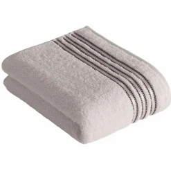 VOSSEN Duschtuch Cult de Luxe grau