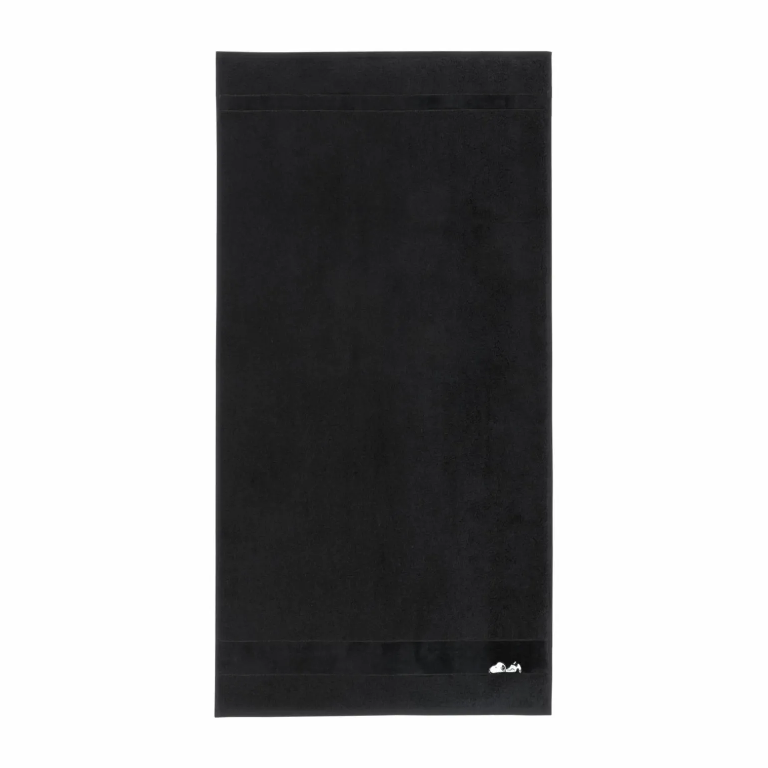 VOSSEN Duschtuch Sleepy Snoopy schwarz