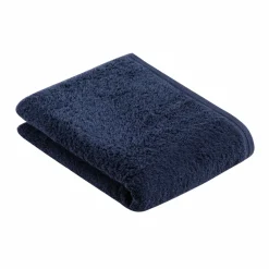 VOSSEN Duschtuch Vegan Life blau