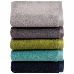 VOSSEN Duschtuch Vegan Life blau