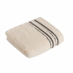 VOSSEN Gästetuch Cult de Luxe beige