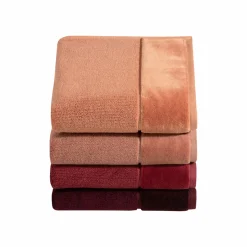 VOSSEN Gästetuch Pure braun