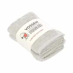 VOSSEN Gästetuch Sleepy Snoopy grau