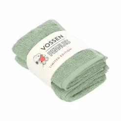 VOSSEN Gästetuch Sleepy Snoopy grün