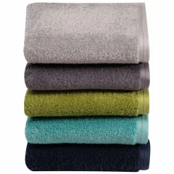 VOSSEN Handtuch Vegan Life blau