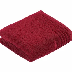 VOSSEN Handtuch Vienna Style rot