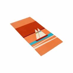 VOSSEN Strandtuch gelb gelb