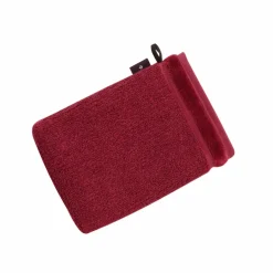 VOSSEN Waschhandschuh Pure rot