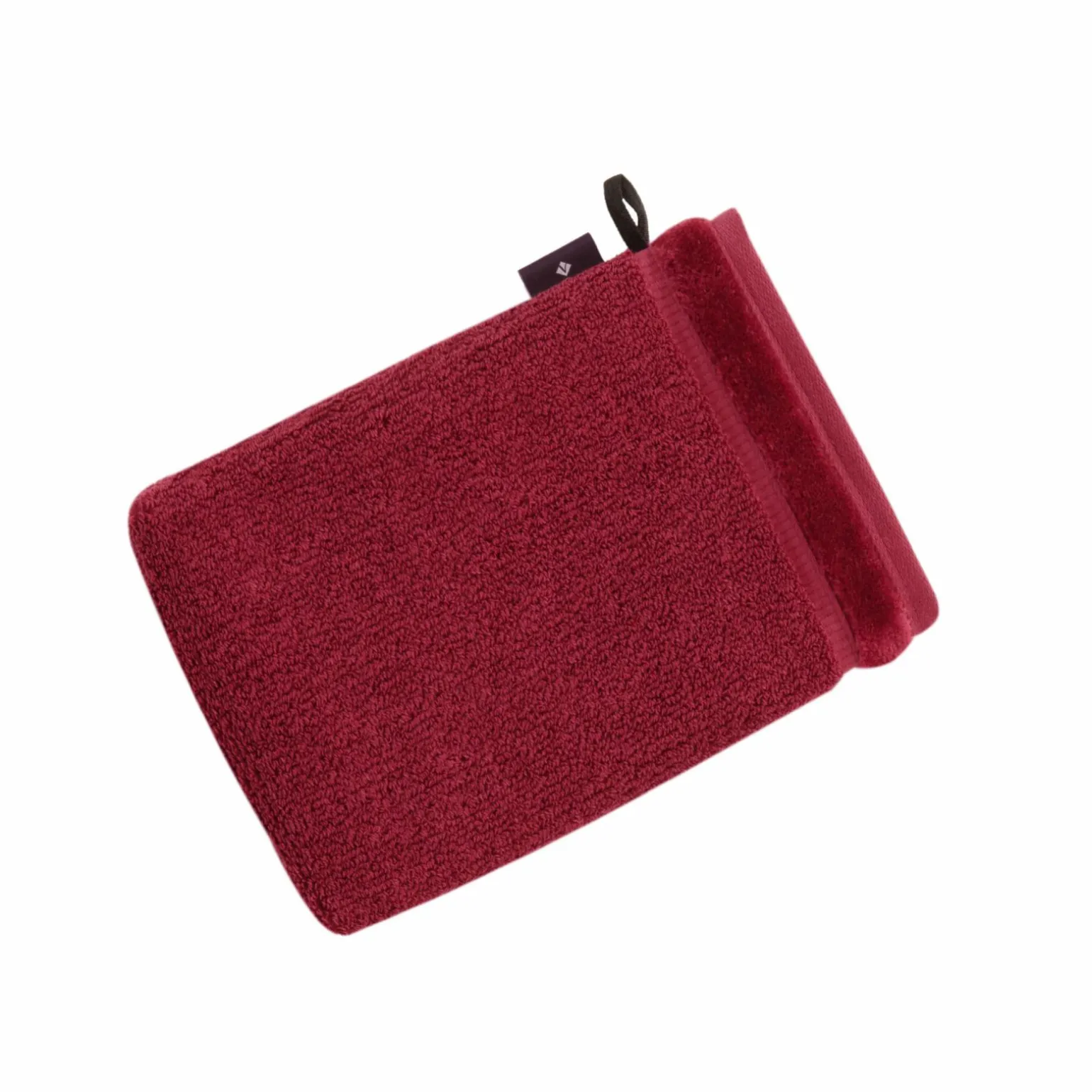 VOSSEN Waschhandschuh Pure rot