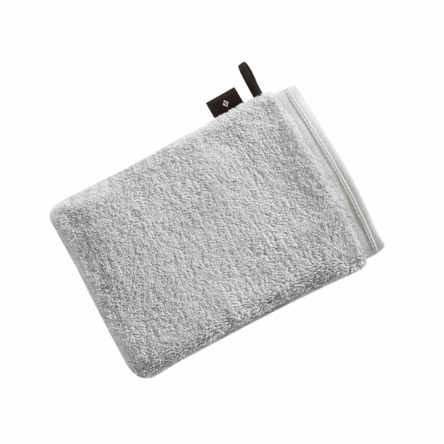 VOSSEN Waschhandschuh Vegan Life grau