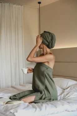 VOSSEN Wellness Set grün