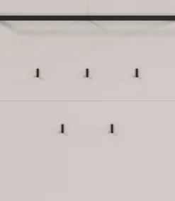 Wand- und Garderobenpaneel beige