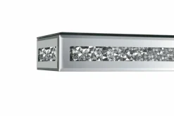 Wandregal silberfarben