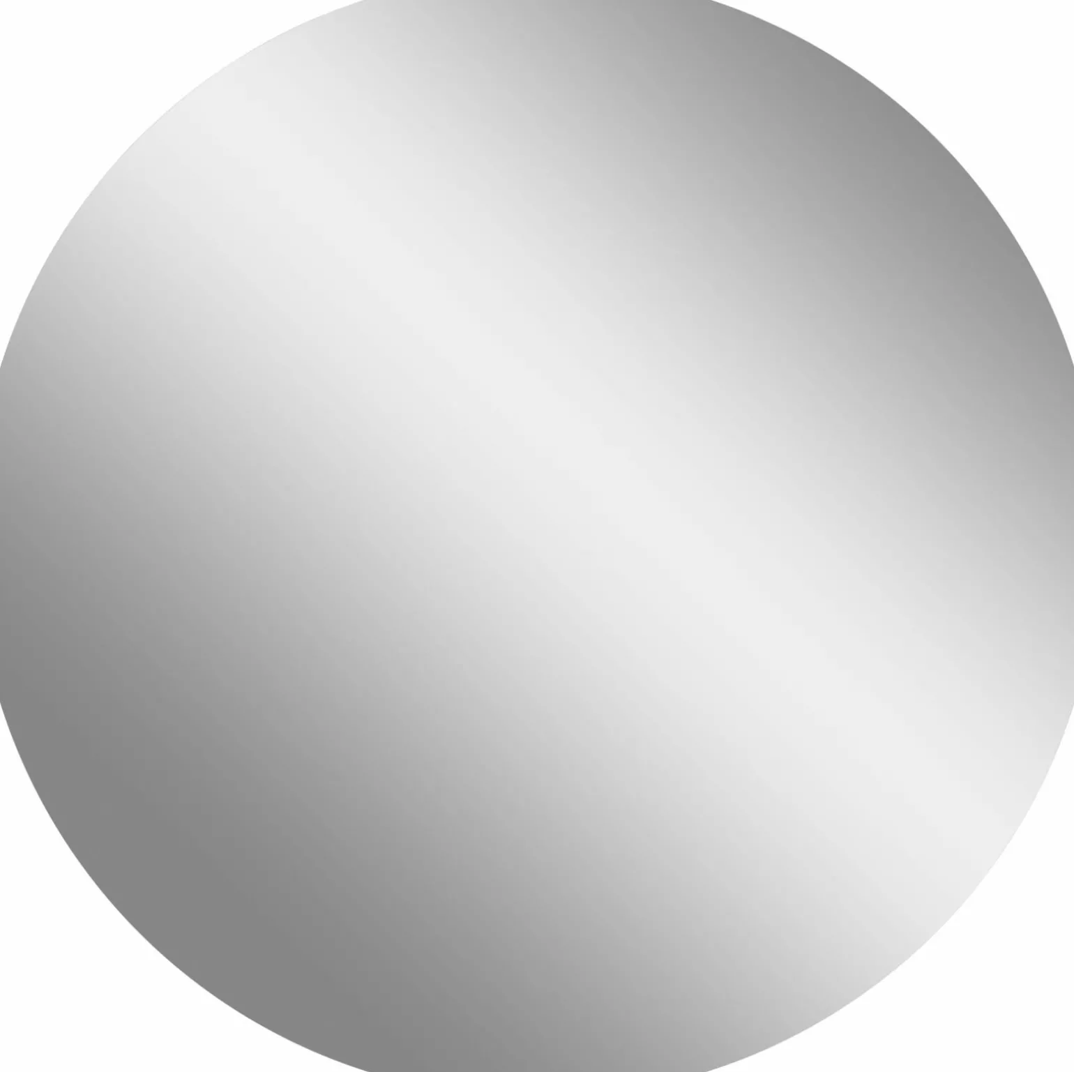 Wandspiegel rund schwarz