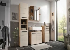 Waschbeckenunterschrank beige