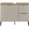 Waschbeckenunterschrank beige