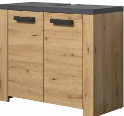 Waschbeckenunterschrank braun