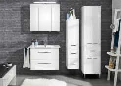 Waschtischunterschrank weiß