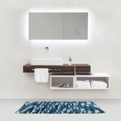 Wenko Badematte blau