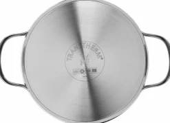 WMF Bratentopf mit Deckel 20cm silberfarben