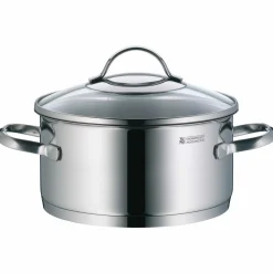 WMF Bratentopf mit Deckel 16cm silberfarben