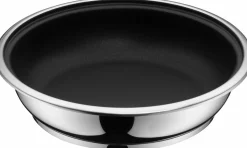 WMF Bratpfanne 24cm schwarzsilberfarben