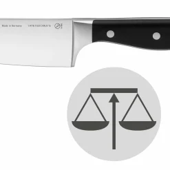 WMF Brotmesser 20cm schwarzsilberfarben