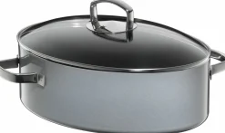 WMF Bräter oval 36cm grau