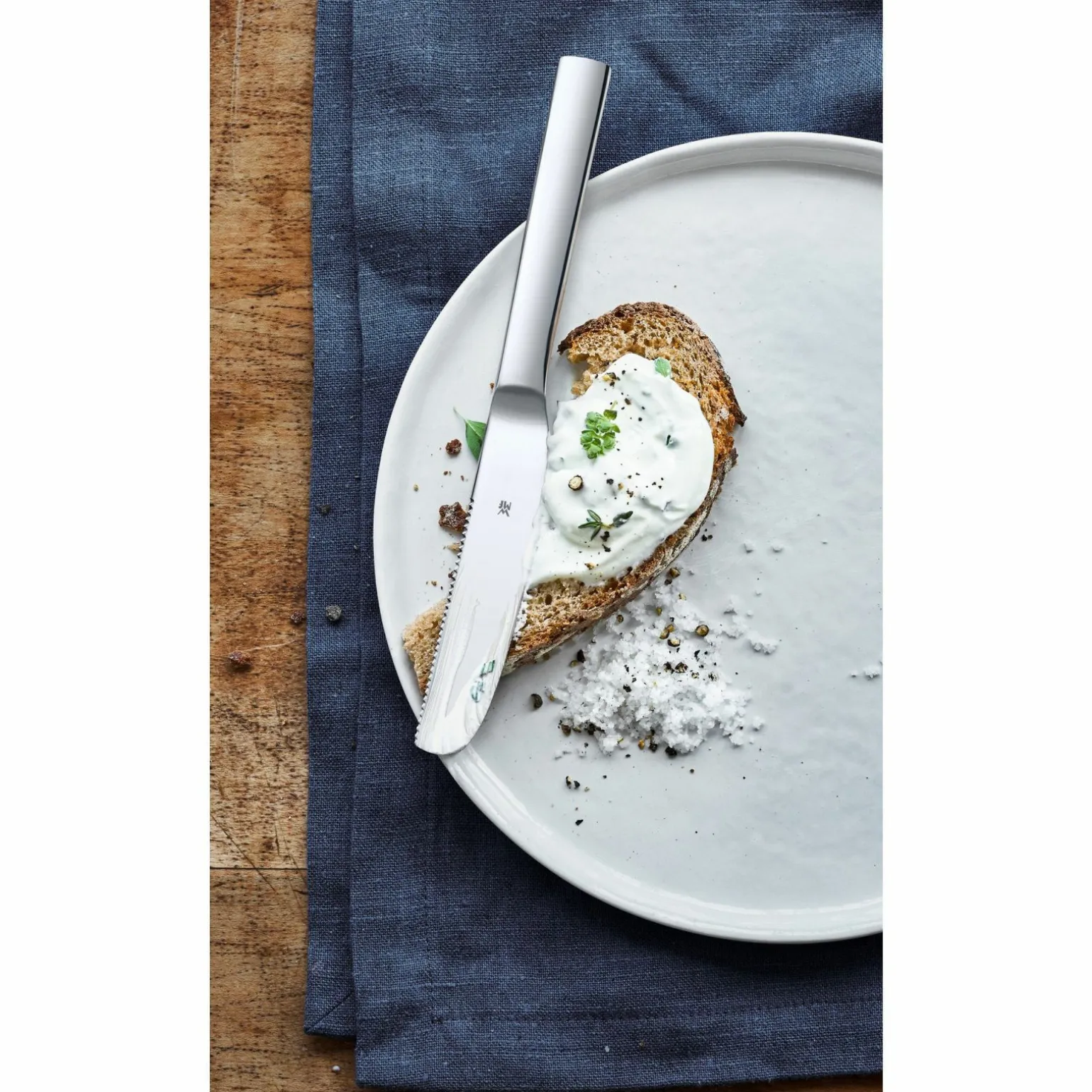 WMF Brunchmesser-Set 2tlg silberfarben