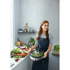 WMF Dampfgarer 5l silberfarben