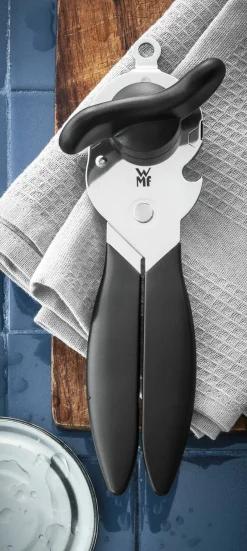 WMF Dosenöffner schwarzsilberfarben