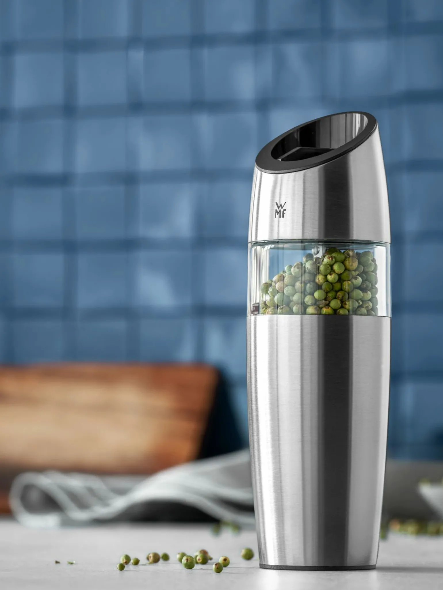 WMF Elektrische Mühle silberfarben